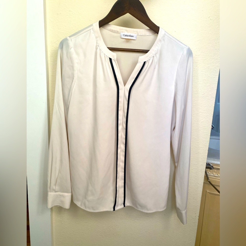Calvin Klein long sleeved blouse